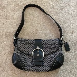 Coach Soho Signature Hobo Shoulder Handbag